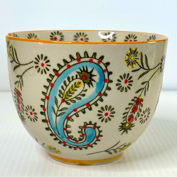 Yokohama Studio Other - Yokohama Studio Miyabi Rice Noodle Soup Serving Bowl Hand Painted Japanese Decor